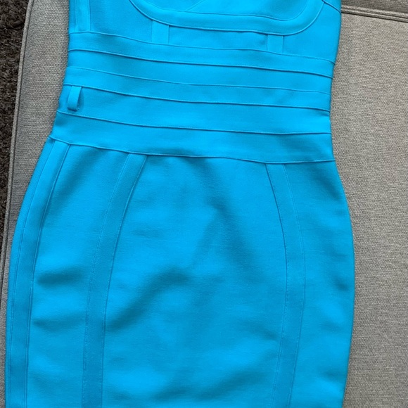 Blue Bandage Dress, Bella Barnett - Picture 6 of 6